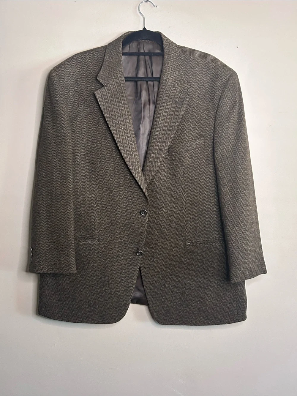 Lauren Ralph Lauren Wool Herringbone Sport Coat 46R